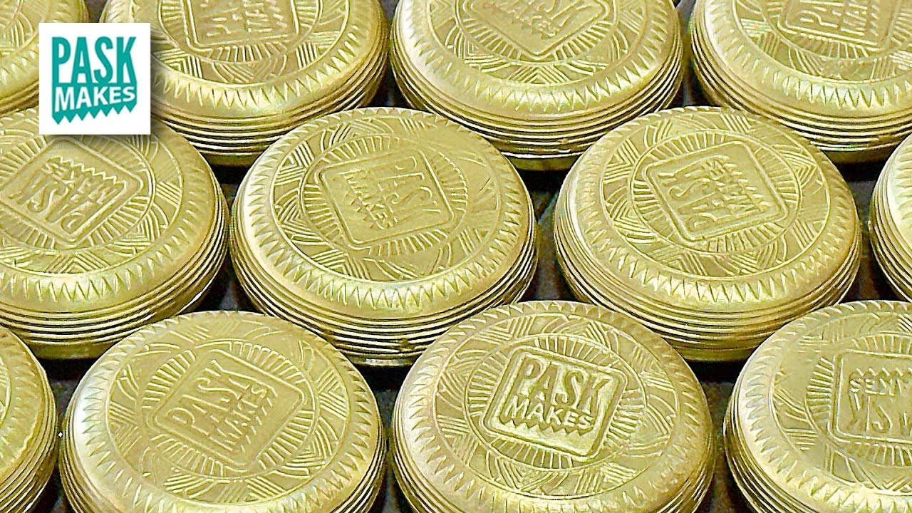 How to Press Vintage Style Brass Tins - Problem Solving with Homemade Jigs!