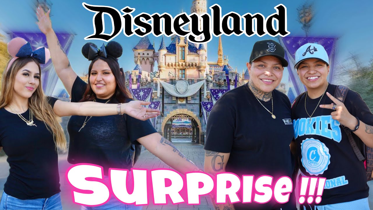 SURPRISED OUR GIRLFRIENDS ON A TRIP TO THE HAPPIEST PLACE ON THE WORLD *2023