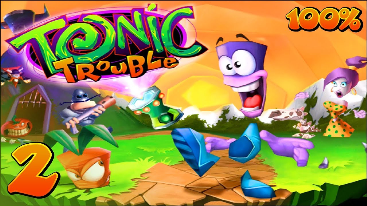 Tonic Trouble (PC) - 1080p60 HD (100%) Walkthrough Episode 2 - Doc's Cave