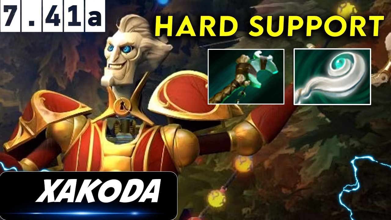Wsparcie Xakoda Ringmaster Hard - Dota 2 Patch 7.41a Pro Player Pełna rozgrywka