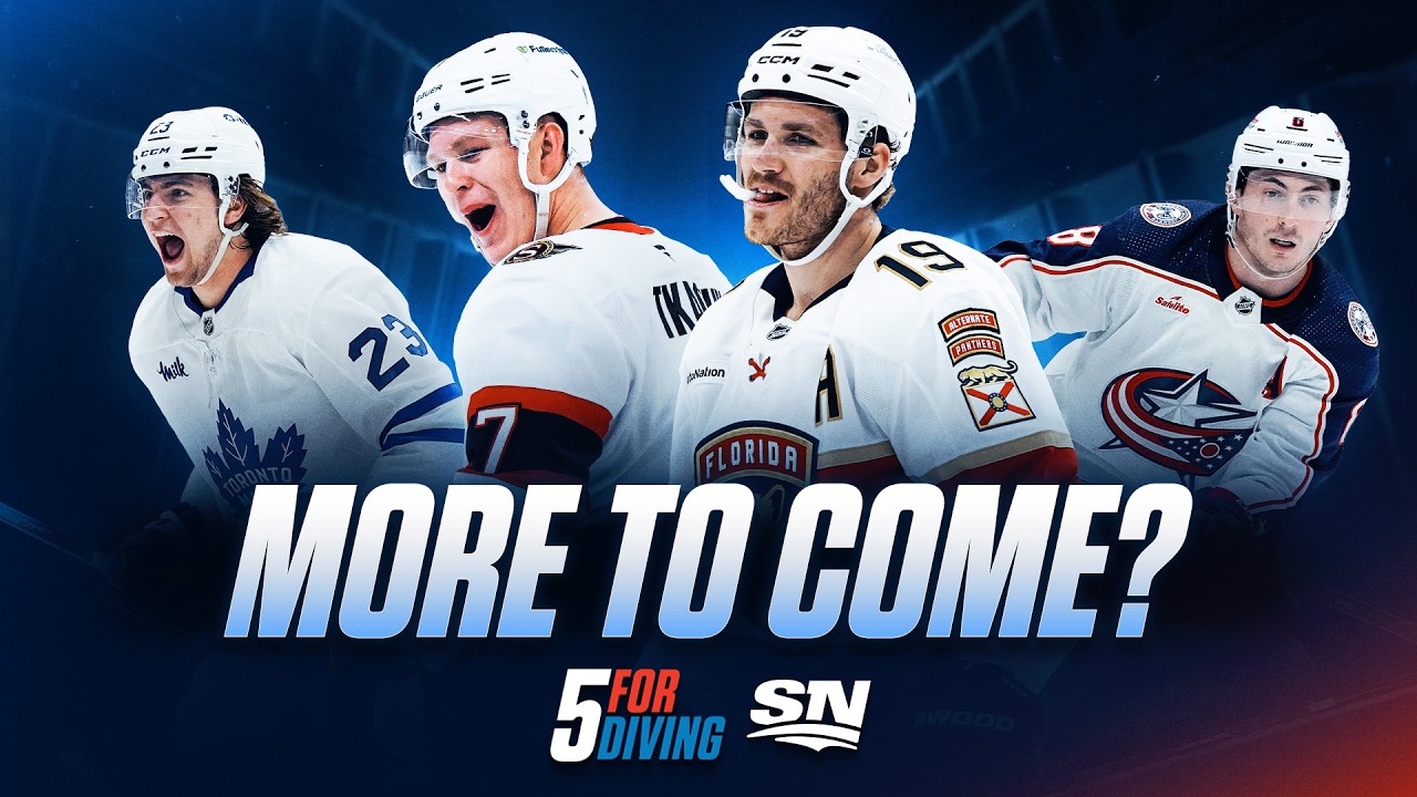 Is This Insane Flurry Of NHL Moves Over? | 5 For Diving