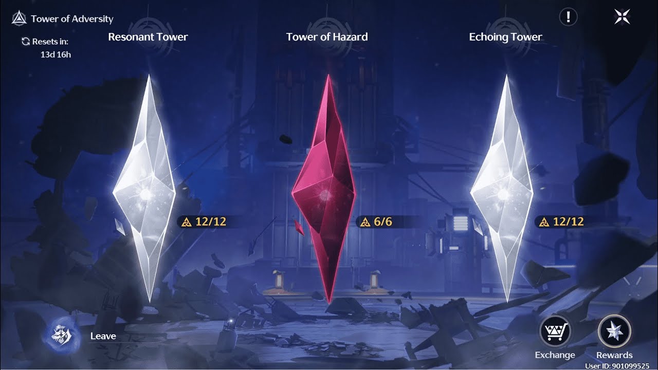 Wuthering Waves - Tower of Adversity Full Star 30/30 Clear