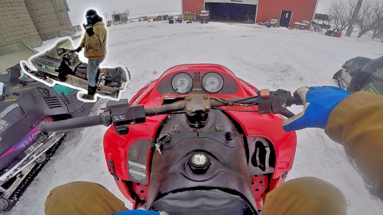 $40 Ski-Doo & $50 Arctic Cat Jag (FIRST RIDE OF THE YEAR) - Formula 500cc & Jag 340cc