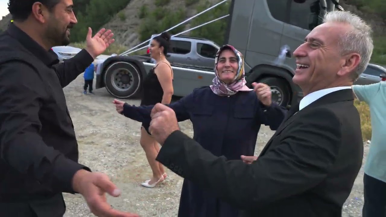 SANİYE & ALİ ŞİRİN gelin konvoyu küçük bir eğlence 4K izle 27.04.2024