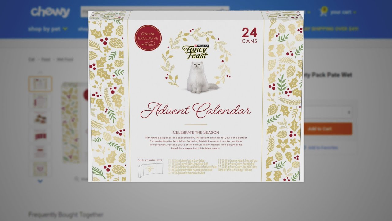 TRENDING: Fancy Feast Cat Advent Calendar