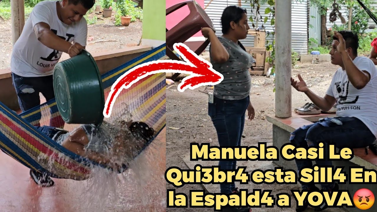 🚨Broma se Sale De Control‼️Manuela Se Qued4 bien Dormida|YOVA Le Hech4 un Valde de Agua😡Encima