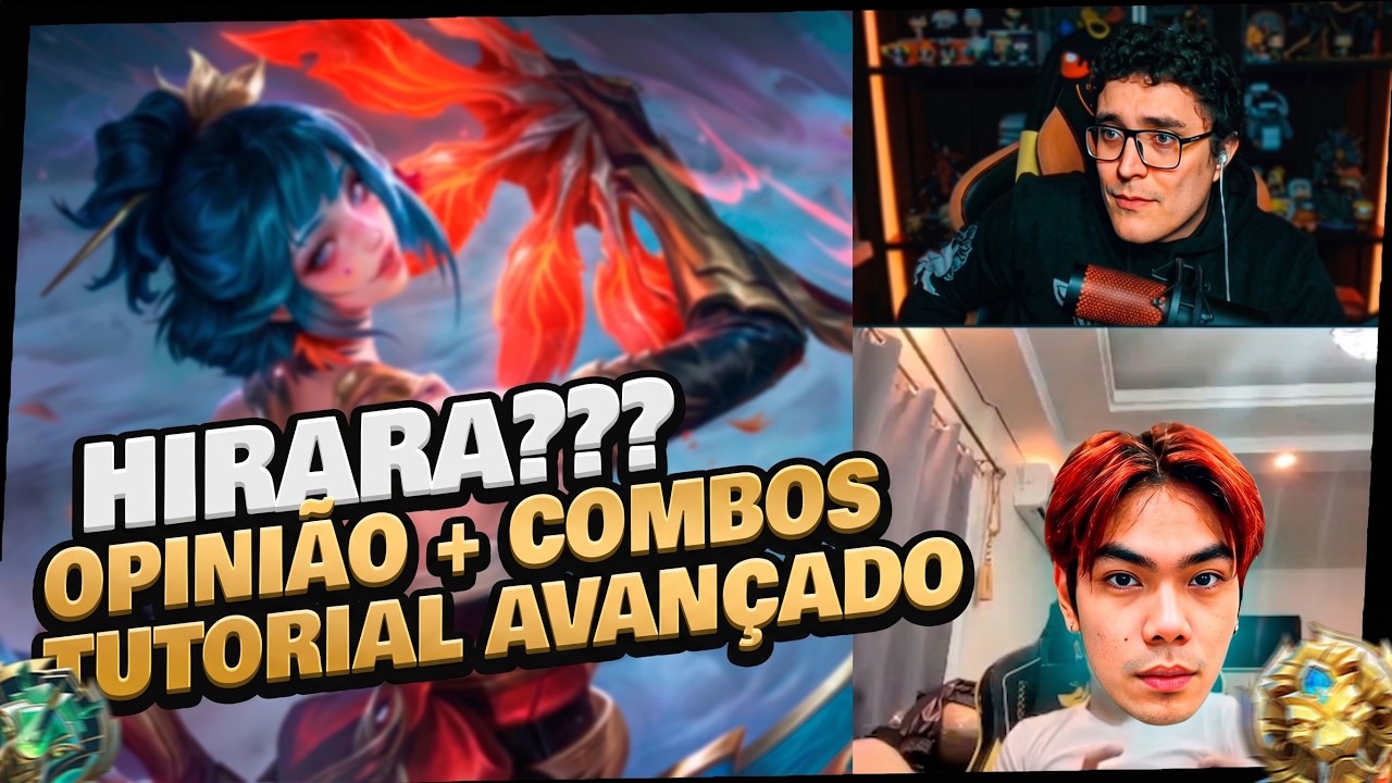 HIRARA VALE A PENA? MELHOR EMBLEMA e BUILD, TUTORIAL E GAMEPLAY DE PRO PLAYER - MOBILE LEGENDS