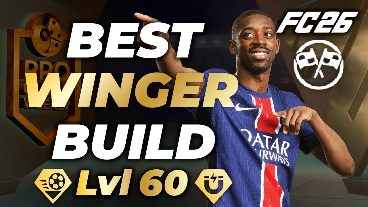 BEST WINGER BUILD *MAX LEVEL 60* | EA SPORTS FC 26 CLUBS BALLER BUILD