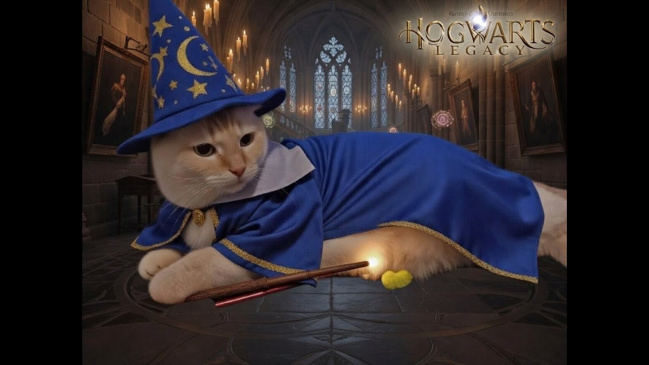 Hogwarts Legacy Day 4: Restricted Library Dive! Sneaky Spells & Secrets Unleashed 🔒⚡🐾