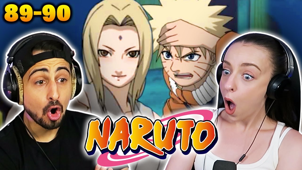 NARUTO ATTACKS TSUNADE?! 🤣 *NARUTO* Episodes 89 & 90 REACTIONS!