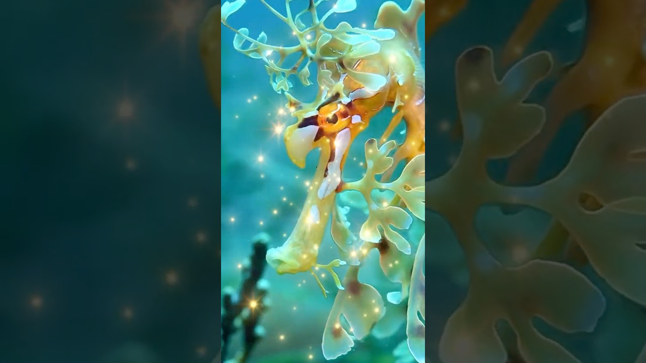 Dieses Tier Sieht Aus Wie Eine Pflanze #Seadragon #LeafySeadragon #Seepferdchen #Meeresleben
