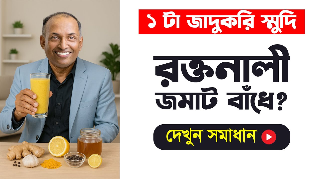 1 টা স্মুদি খেয়ে রক্তনালী ব্লক দূর করতে পারবেন | দেখে নিন তৈরীর উপায় ও সেবন বিধি | Alamgir Alam