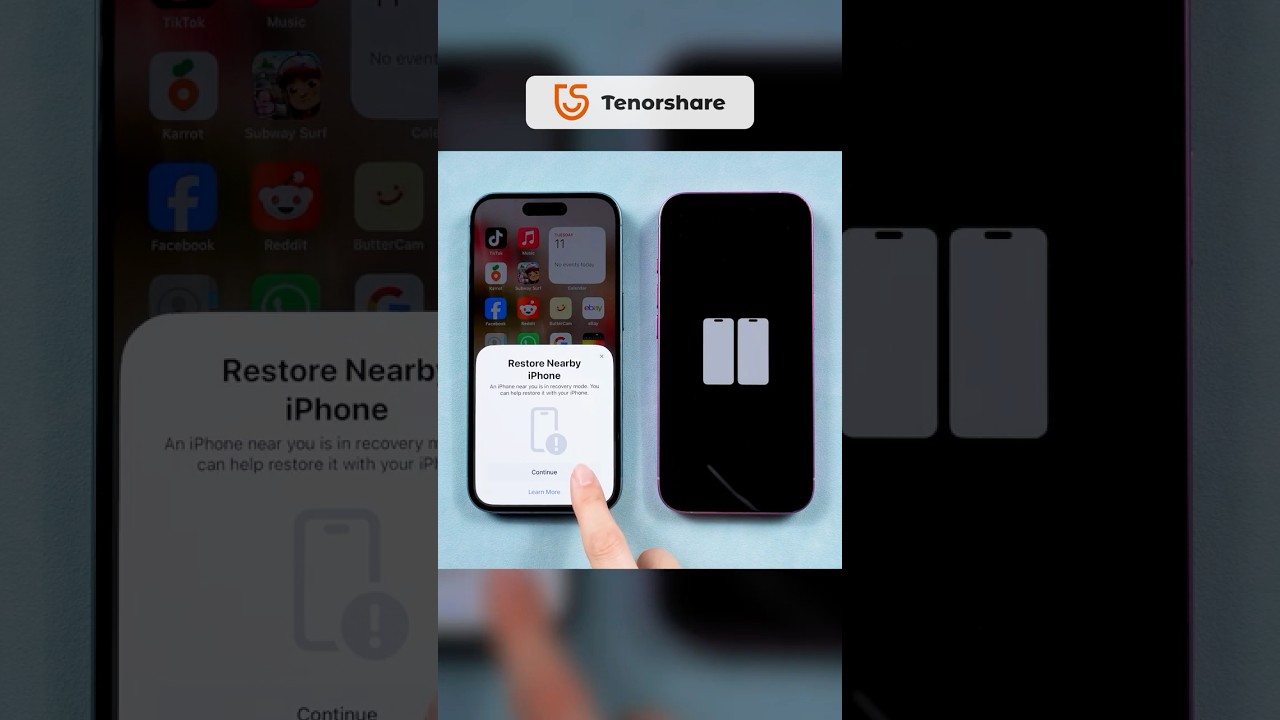 iPhone Stuck in Recovery Mode?New Way Fix!🤩#fyp