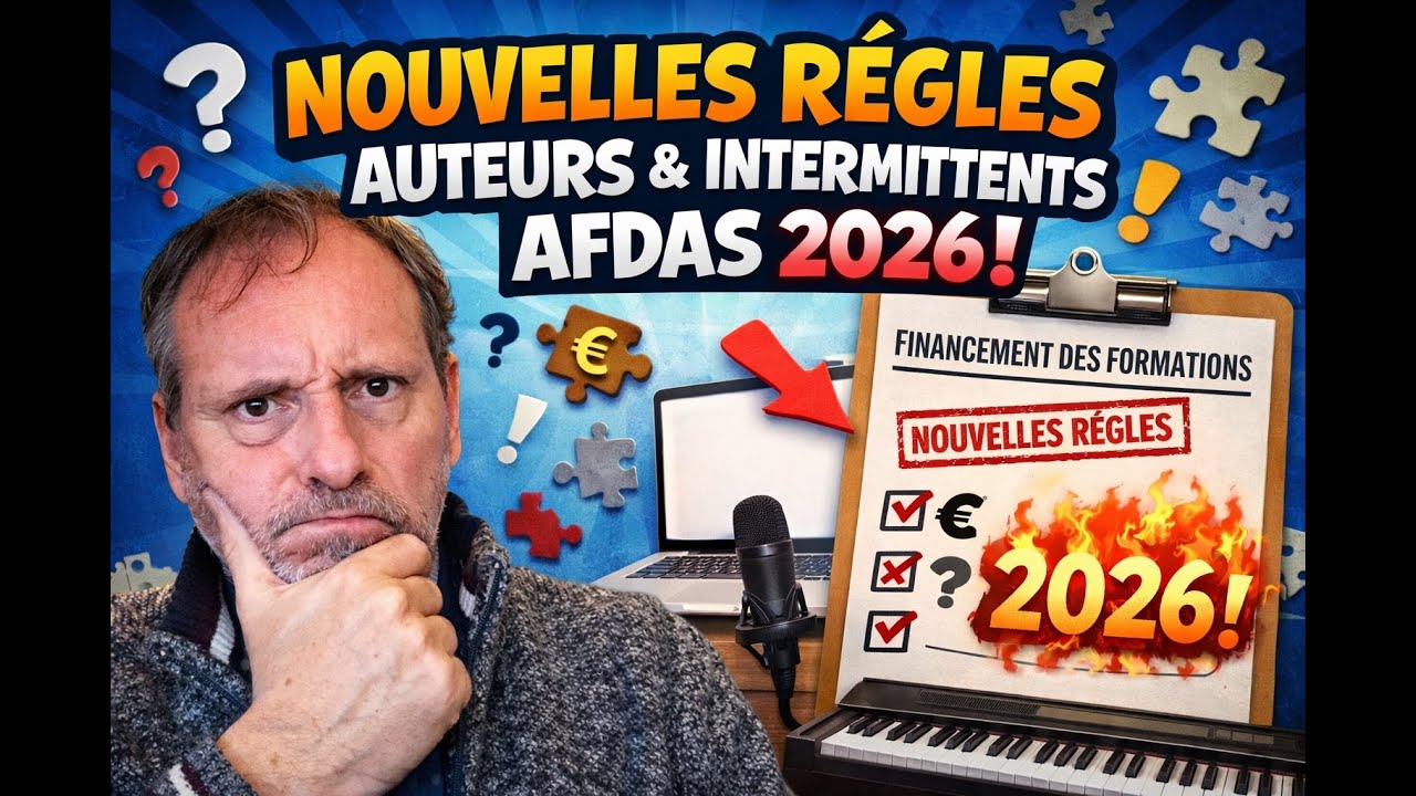 Comment se former en 2026 quand on est artiste ou intermittent musicien ?