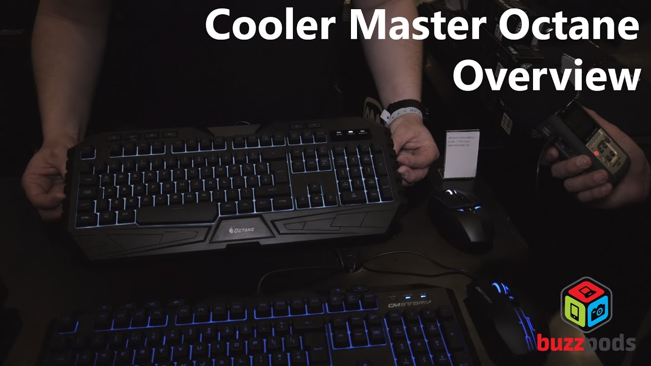 Cooler Master Octane Gaming Keyboard Overview