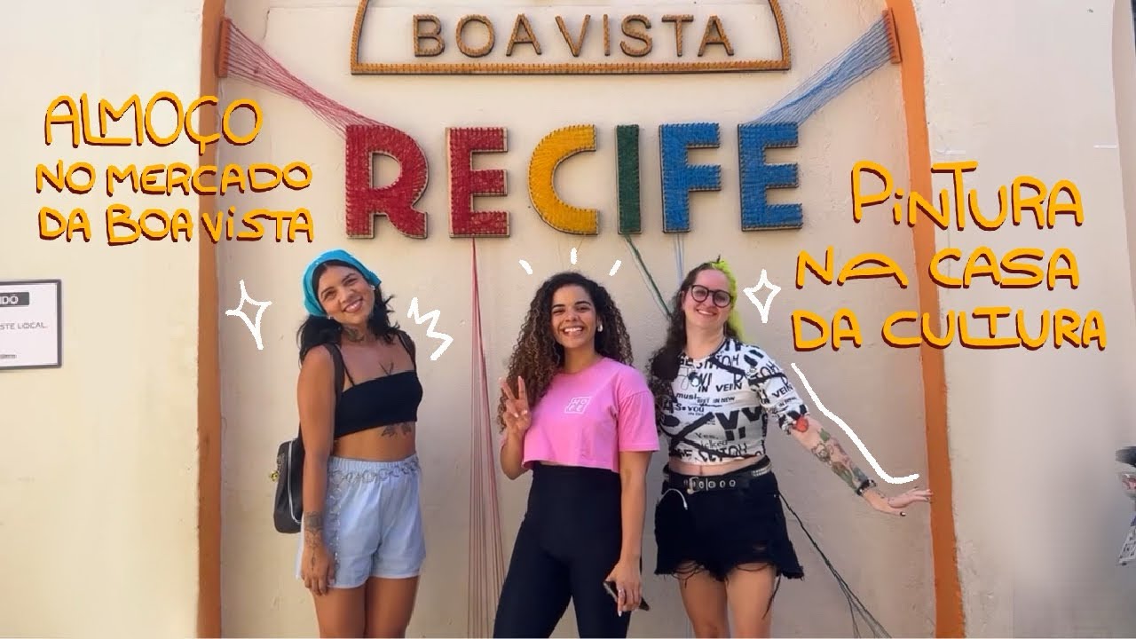 Almoço no Mercado da Boa Vista + Pintura com tinta óleo ✨