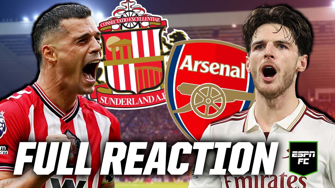 🔴 Sunderland 2-2 Arsenal: Full Premier League reaction | ESPN FC