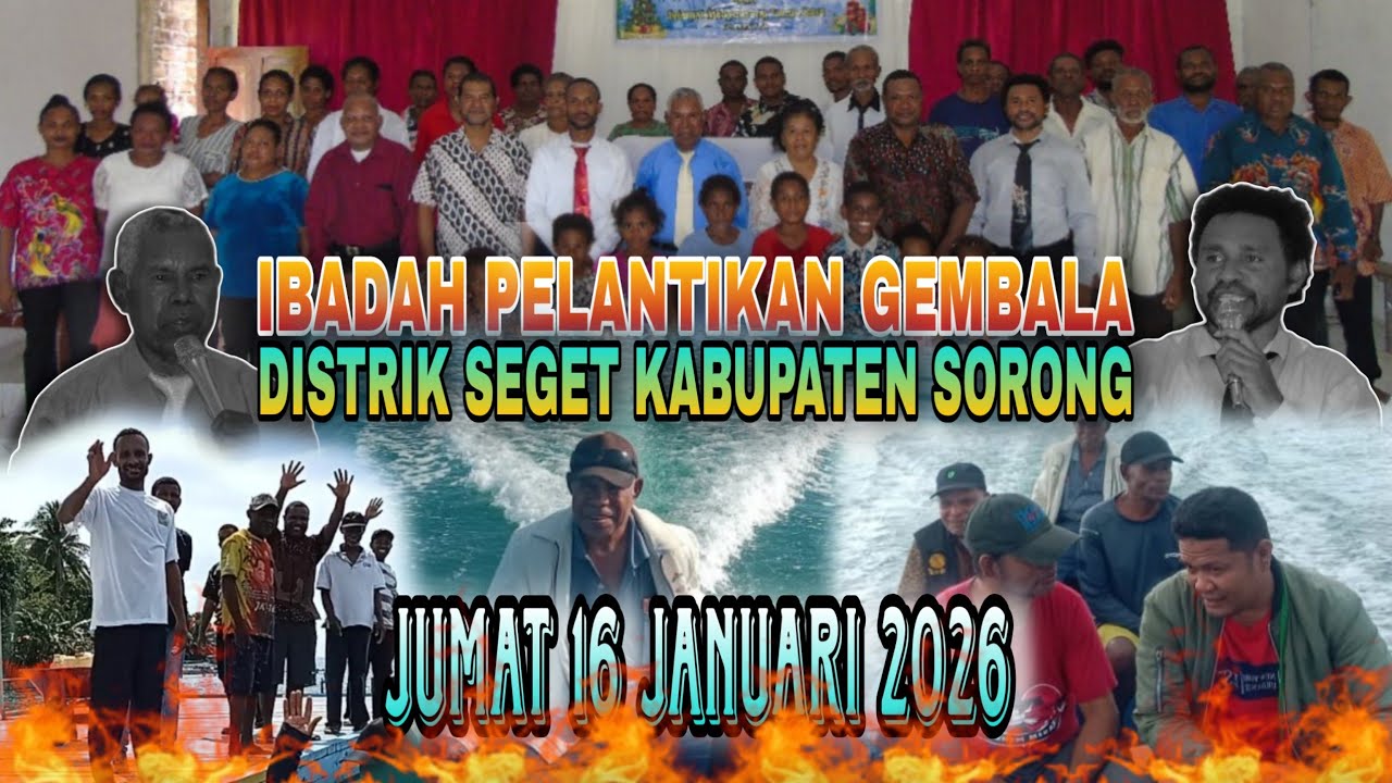 IBADAH PELANTIKAN 2 GEMBALA BARU DI SEGET KABUPATEN SORONG @gpdimdpapuabaratdaya 