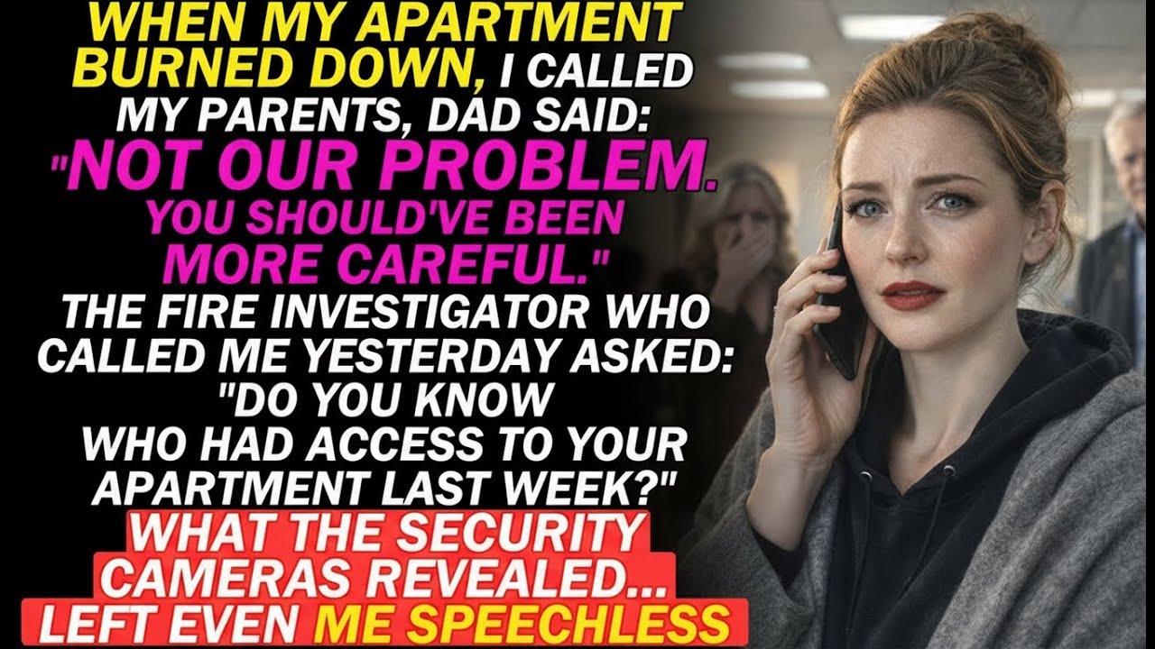 After My Apartment Burned, My Parents Said: 