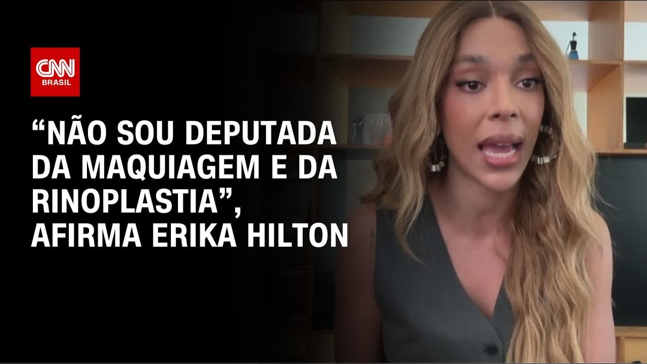 “Não sou deputada da maquiagem e da rinoplastia”, diz Erika Hilton à CNN | BASTIDORES CNN