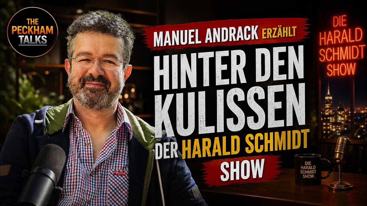 Folge 11 | Manuel Andrack | über Die HARALD SCHMIDT Show | The Peckham Talks