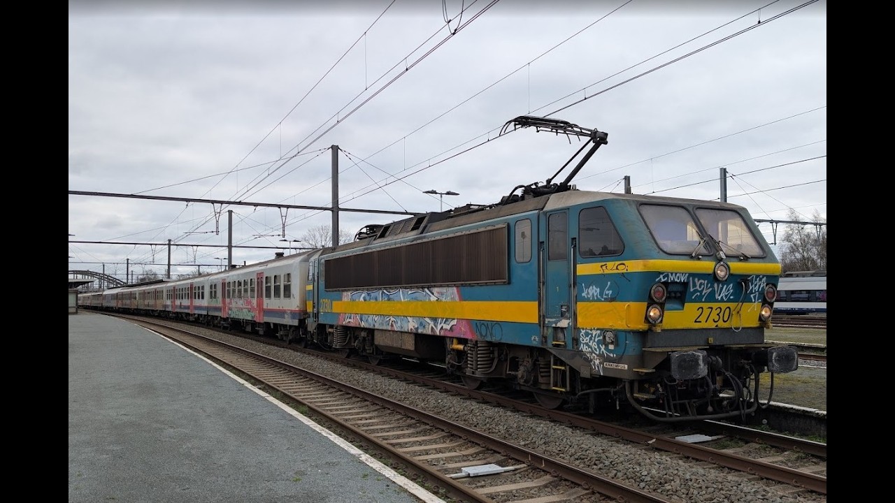 NMBS SNCB | HLE 2730 + M4 Afscheidsrit | 28/02/2026 | L60 Jette - Dendermonde | Brttrainz | BE |