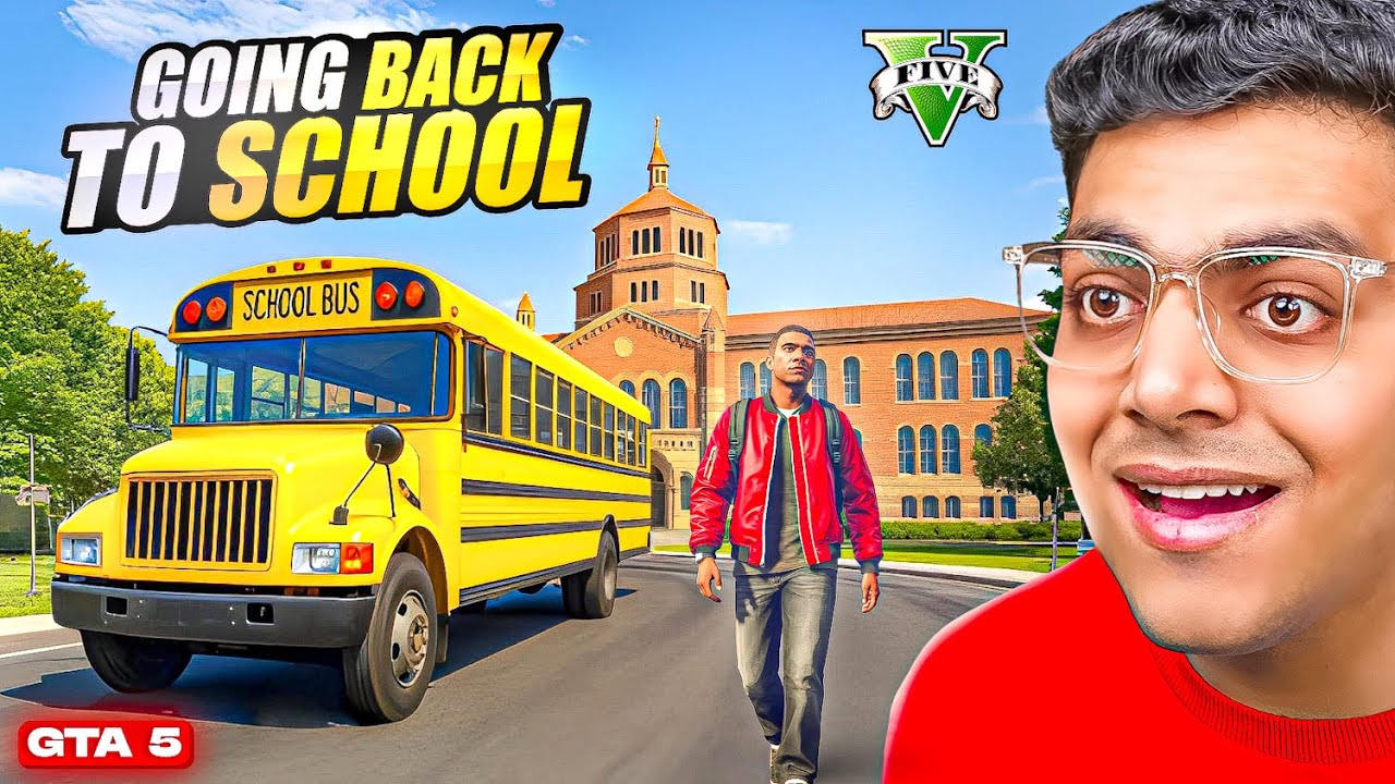 New School Is Here In GTA 5 RP | Joining School In GTA 5 | GTA 5 RP Episode 4