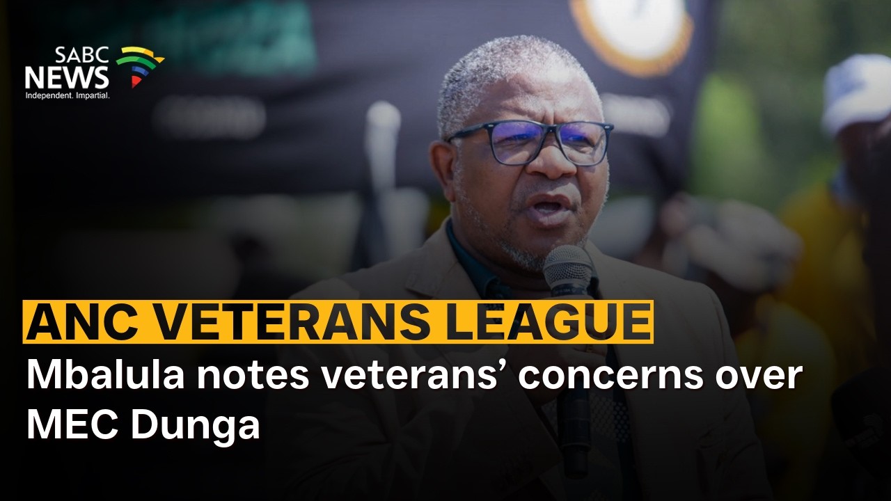 Mbalula notes veterans&rsquo; concerns over MEC Dunga