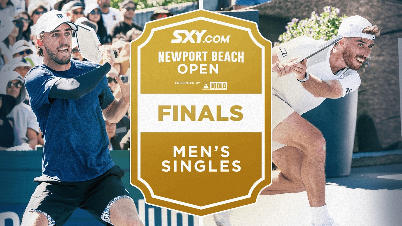 Hunter Johnson vs Federico Staksrud at the SXY Newport Beach Open