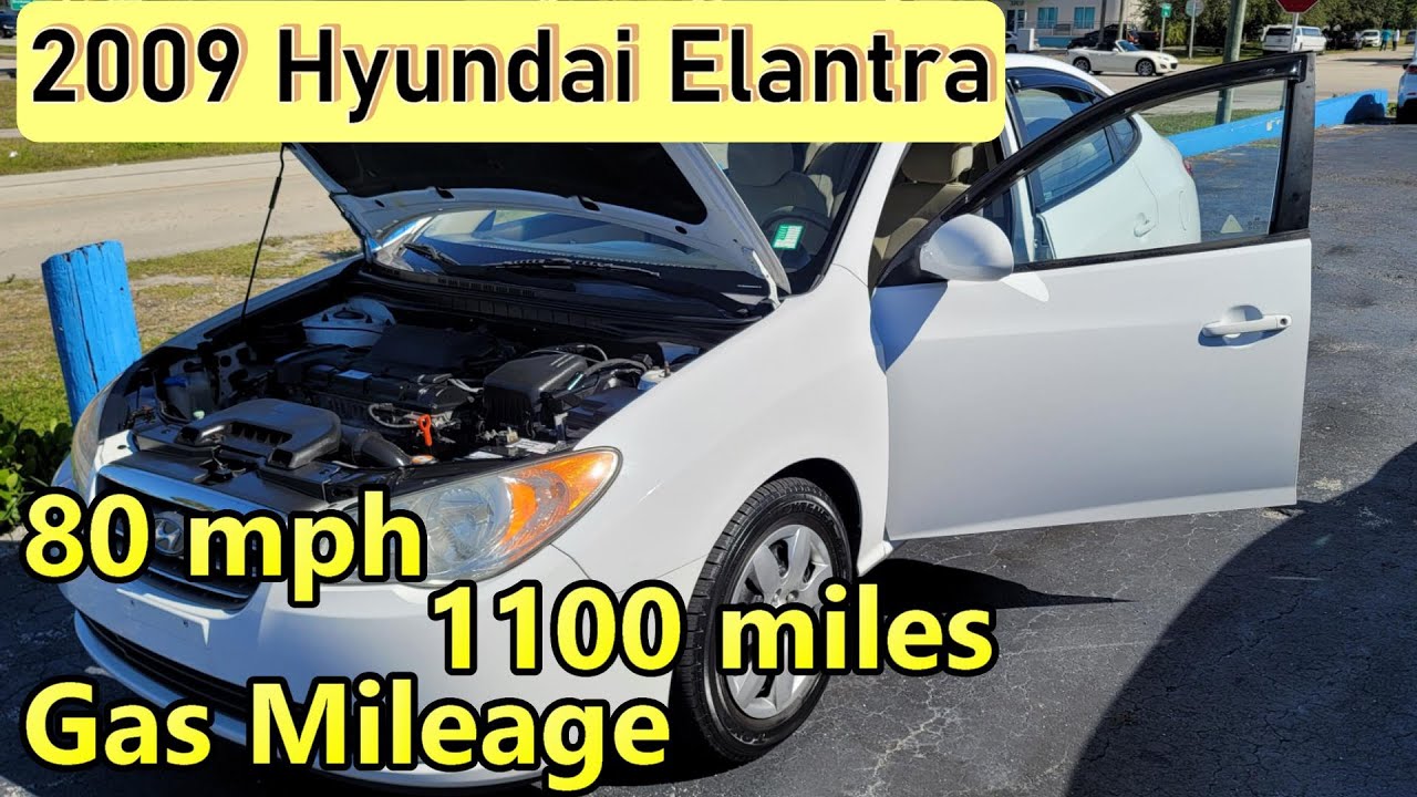 Обзор расхода топлива Hyundai Elantra 2009 года на трассе.