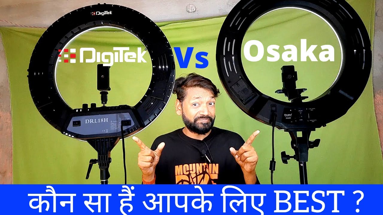Osaka Ring Light vs Digitek Ring Light | Best Ring Light