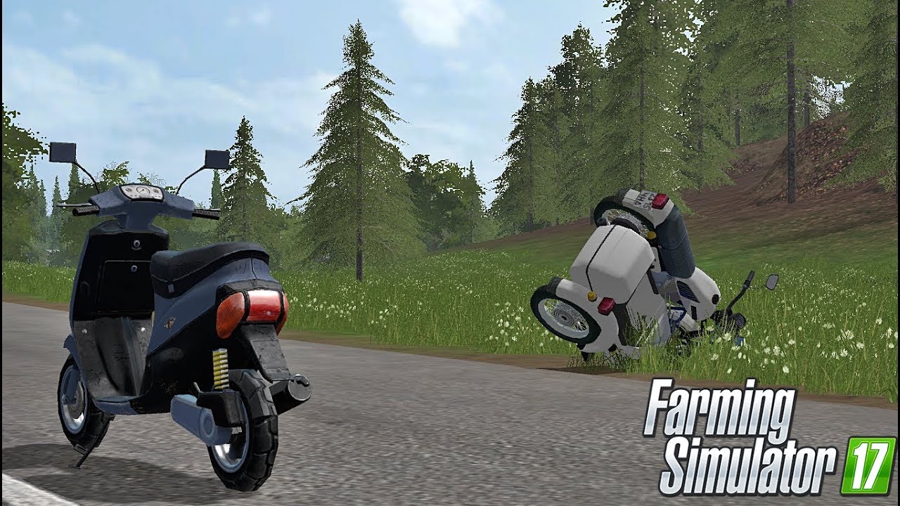 👍Paczka Motor&oacute;w|Test skoczności i lotu przez rzeke👍Farming Simulator 17👍Adrian ocenia 🔎