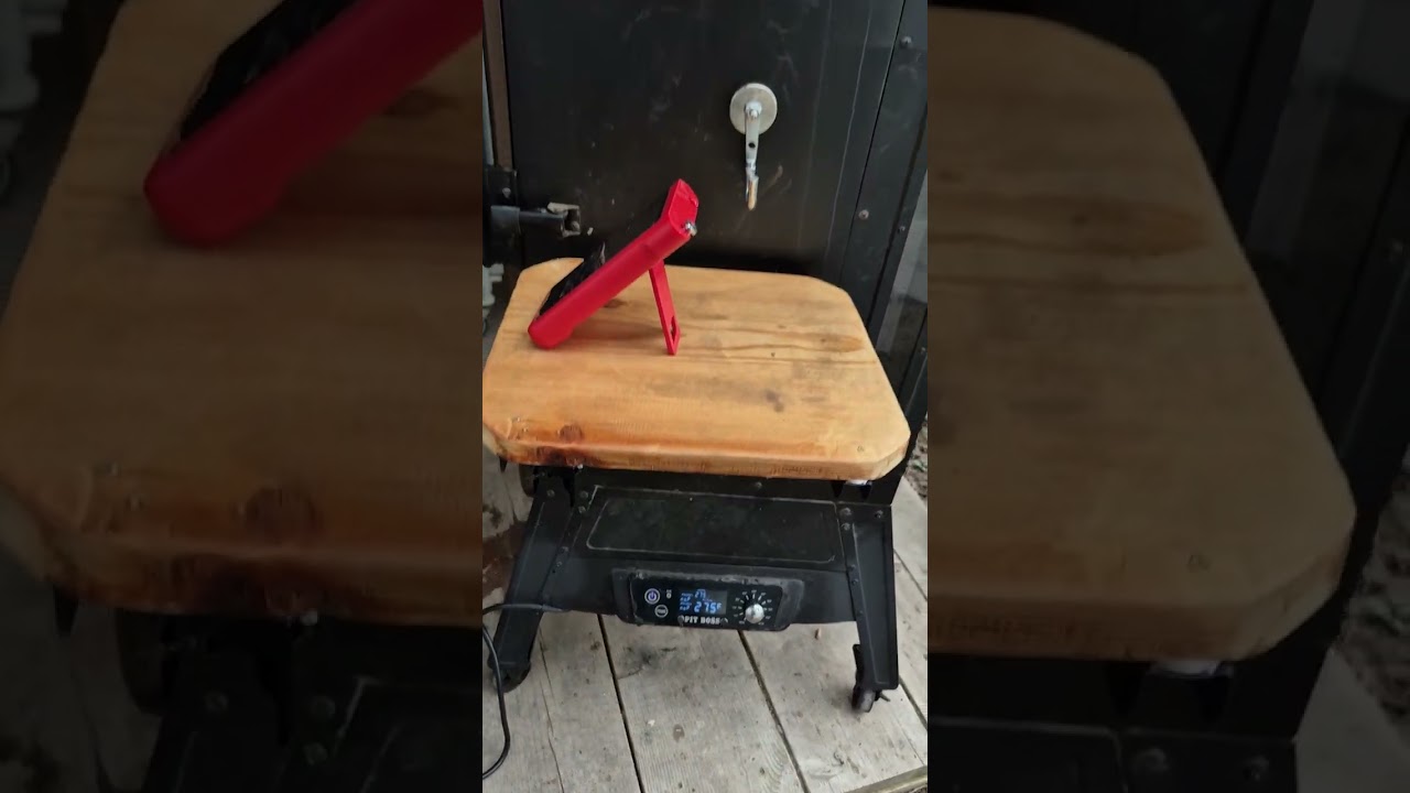Part 8, My Pit Boss series 4 vertical smoker BBQ  (Sea Trials) test today