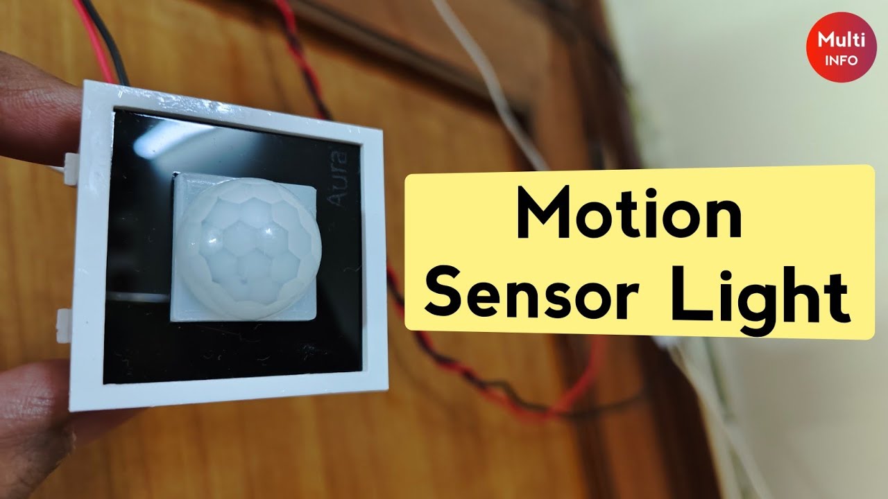 Motion Sensor Light Installation | Aura Best Motion Sensor Module