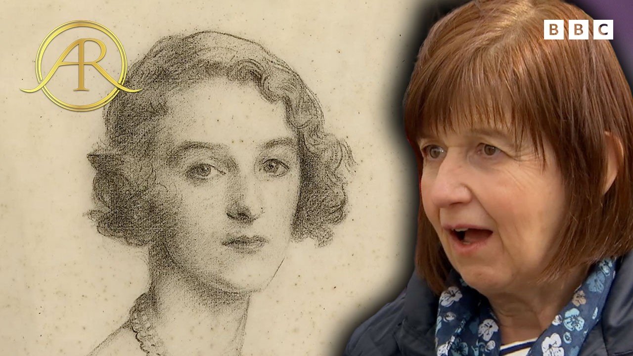 Inherited Portrait Revealed To Be John Singer Sargent Worth Five Figures | Antiques Roadshow UK
