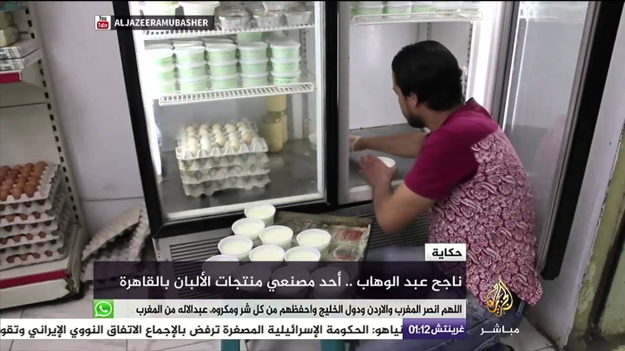 شاهد الفيديو لتتعرف على كيفية صناعة منتجات الألبان بالقاهرة - حكاية