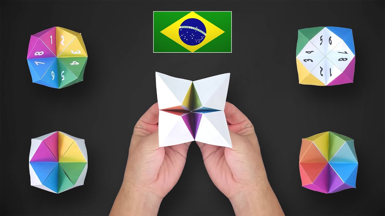 Origami: Jogo da Sorte - Instru&ccedil;&otilde;es em Portugu&ecirc;s BR