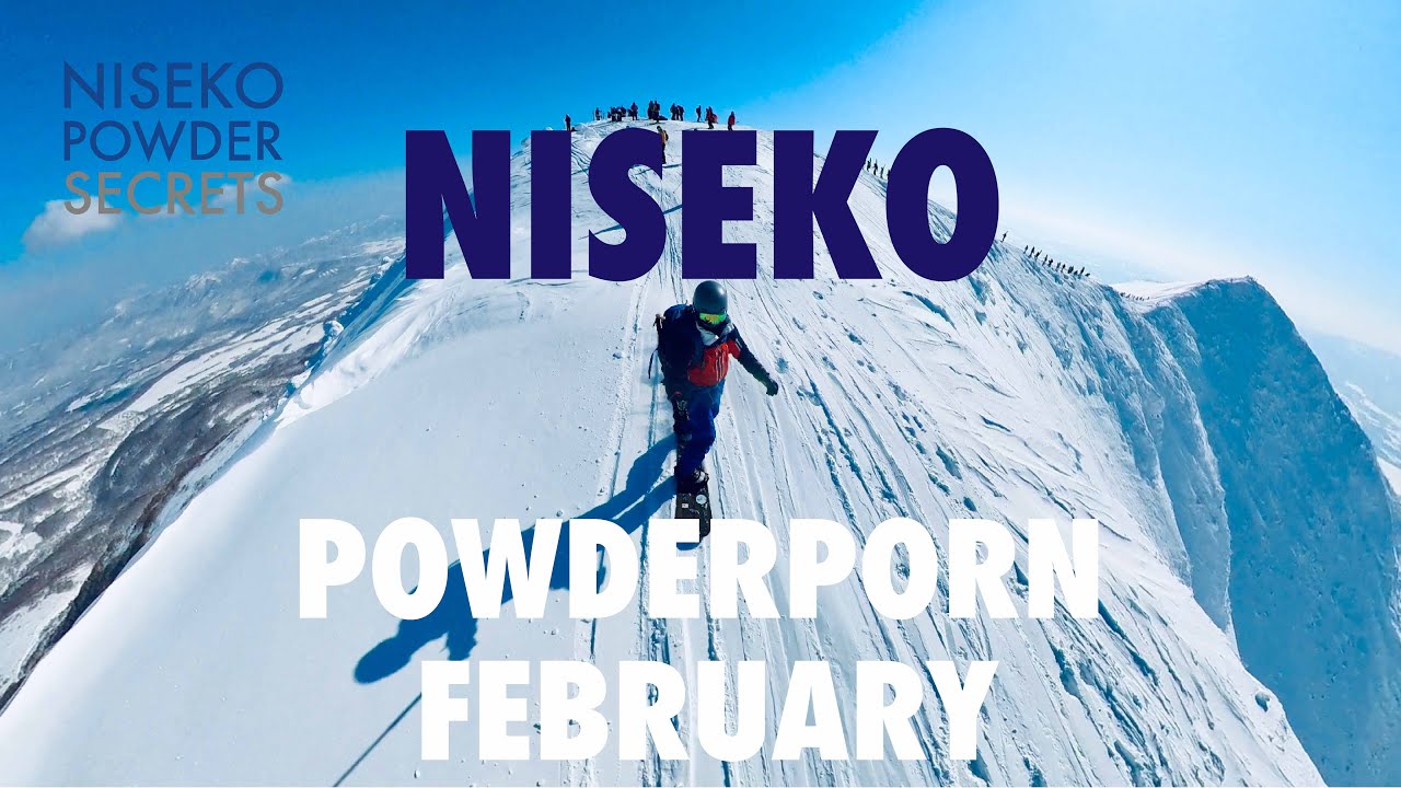 EPIC POWDERPORN FEBRUARY IN NISEKO