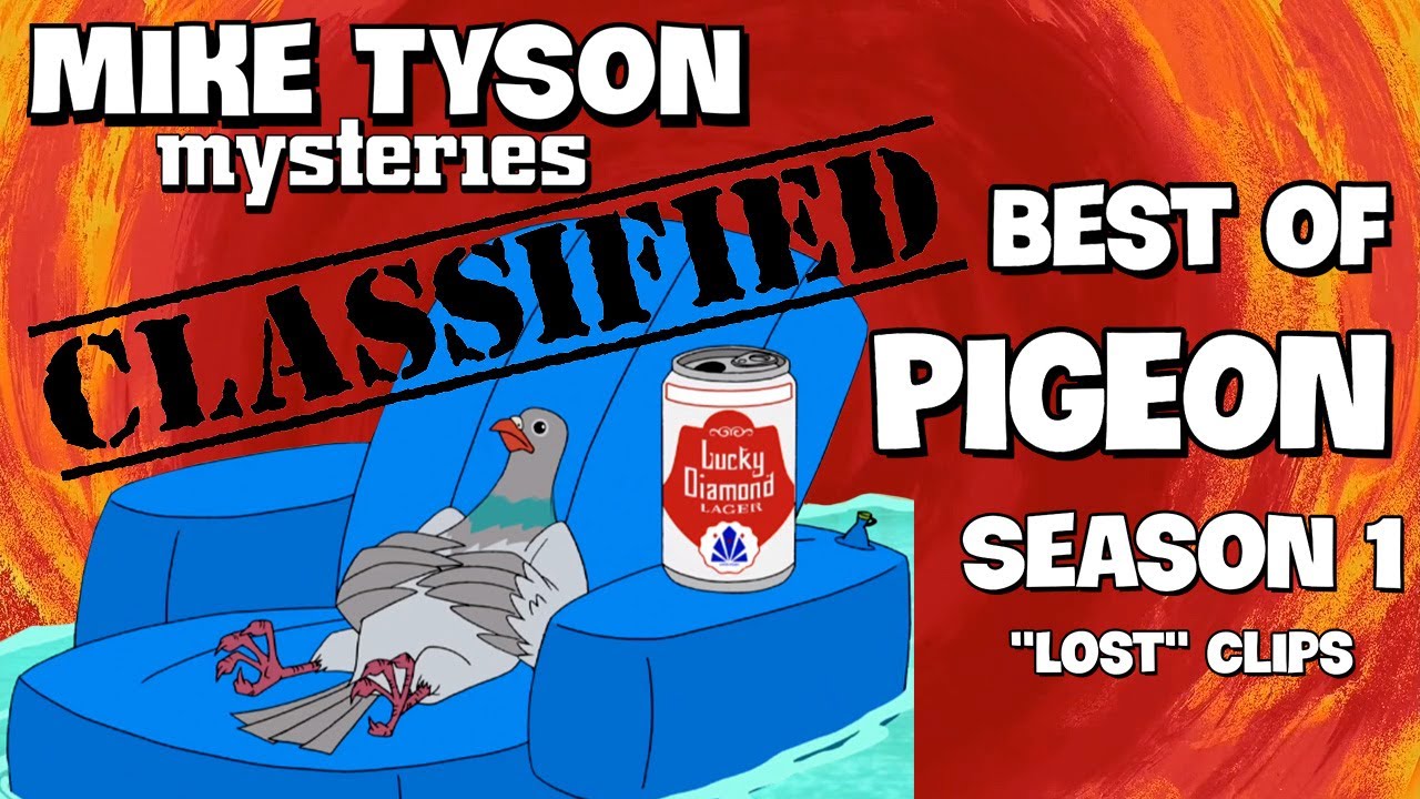 Best of Pigeon | Mike Tyson Mysteries | Season 1 | LEFT OUT JOKES