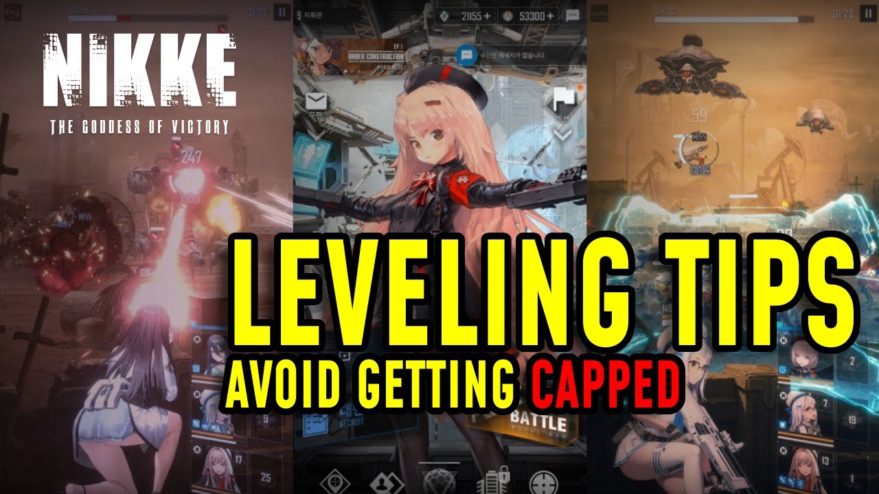 NIKKE : Goddess of Victory | A guide to level your team for long term progression