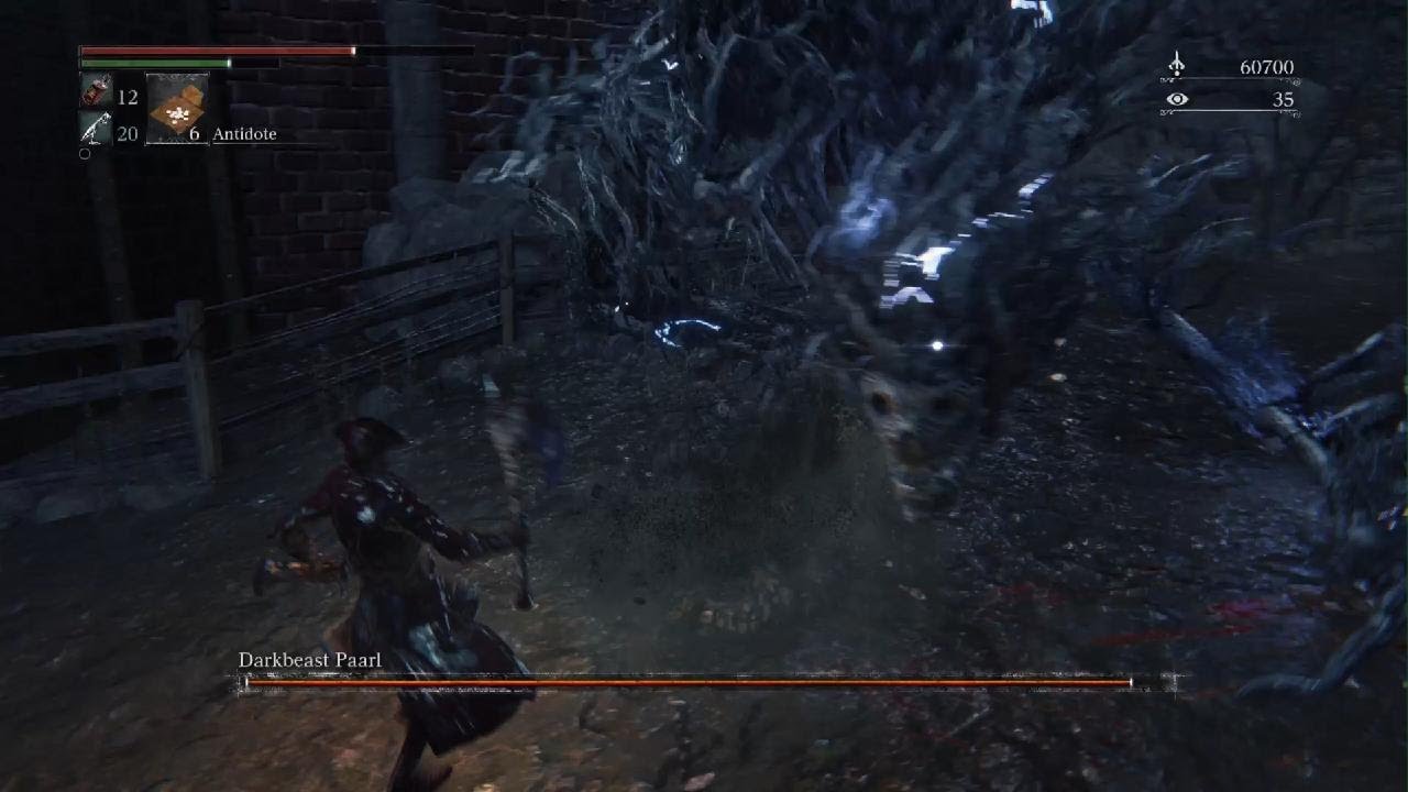 Darkbeast Paarl Boss Fight | Bloodborne