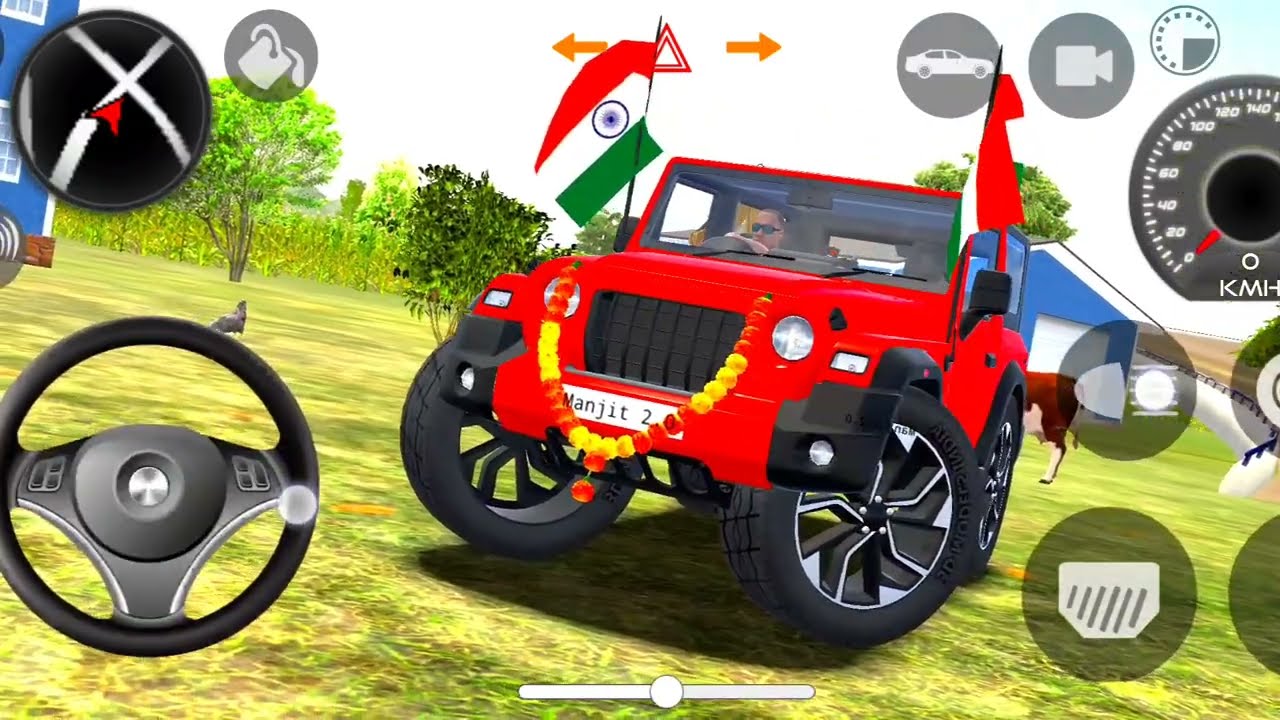Modified Mahindra Thar😈Games:Indian Read Thar (Gadi Wala Games) Car Game Android Game - #2025