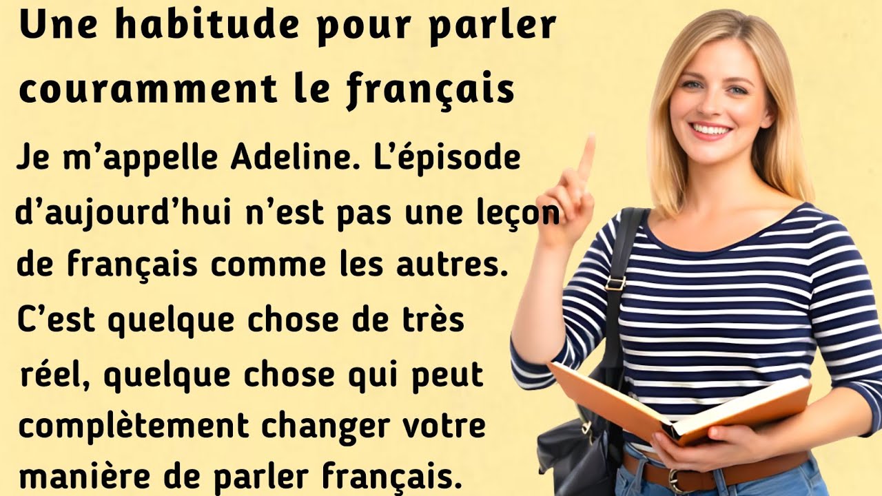 One Daily Habit That Finally Makes You Speak French Fluently । Improve your French