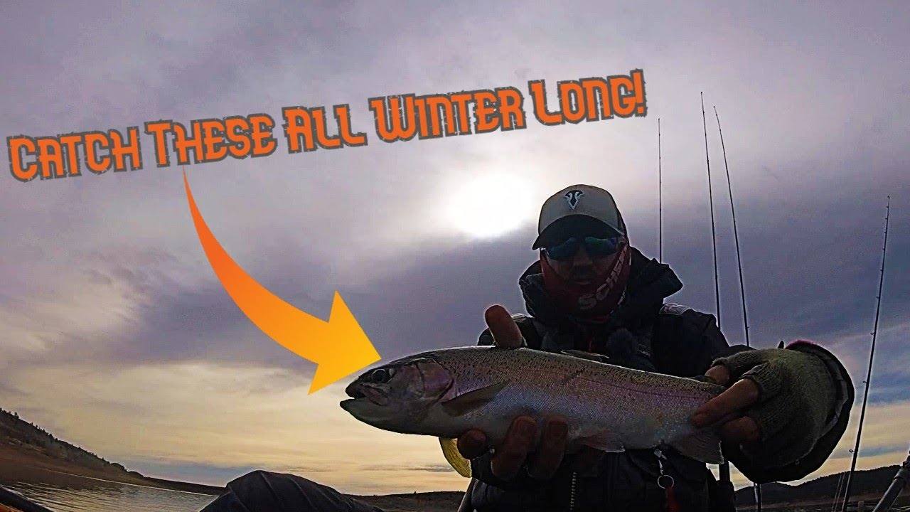 How I Target Winter Trout On Carter Lake!