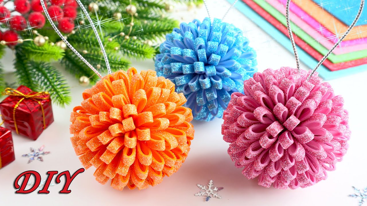🎄 Их нужно сделать обязательно! 🎄 Новогодние игрушки на ёлку