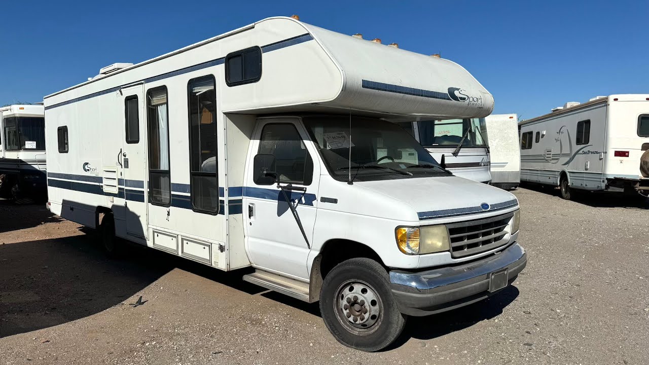 Куплю ещё один брошенный кемпер! Ford E350 1995 года выпуска