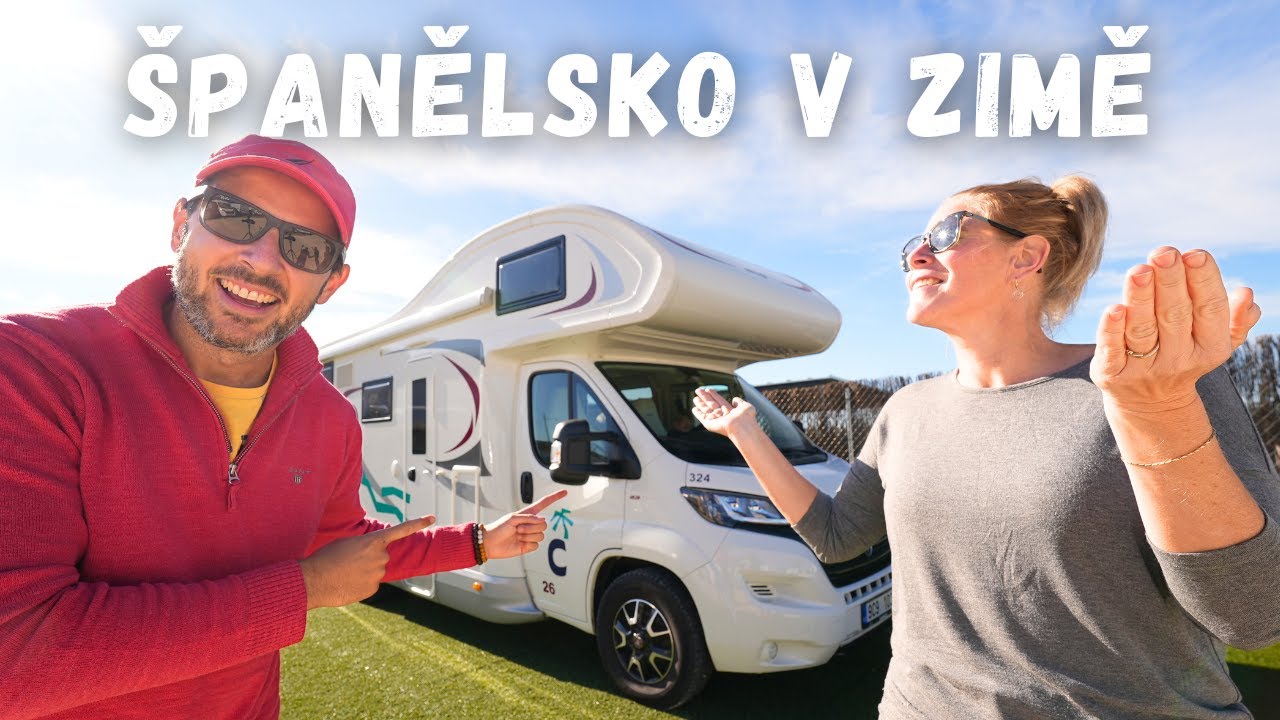 Stěhujeme se do alkovny na zimní Andalusii | Španělsko v zimě obytkou