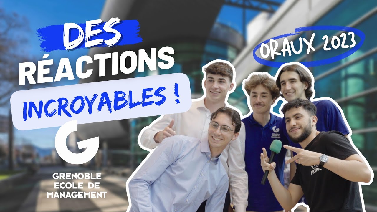 Oraux GEM - Meilleur accueil admissible ? (Vos réactions incroyables !)