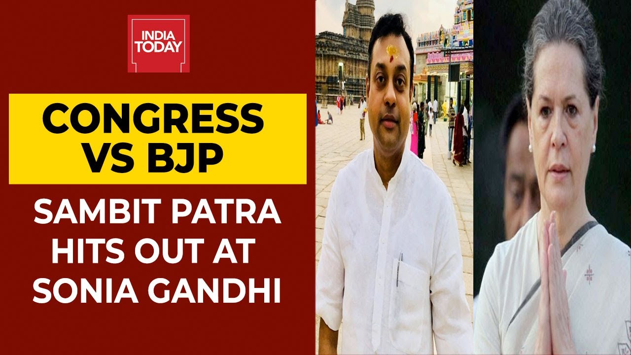 Why Does BJP Saying That Sonia Gandhi Has No Right To Speak About Democracy? Answers Sambit Patra