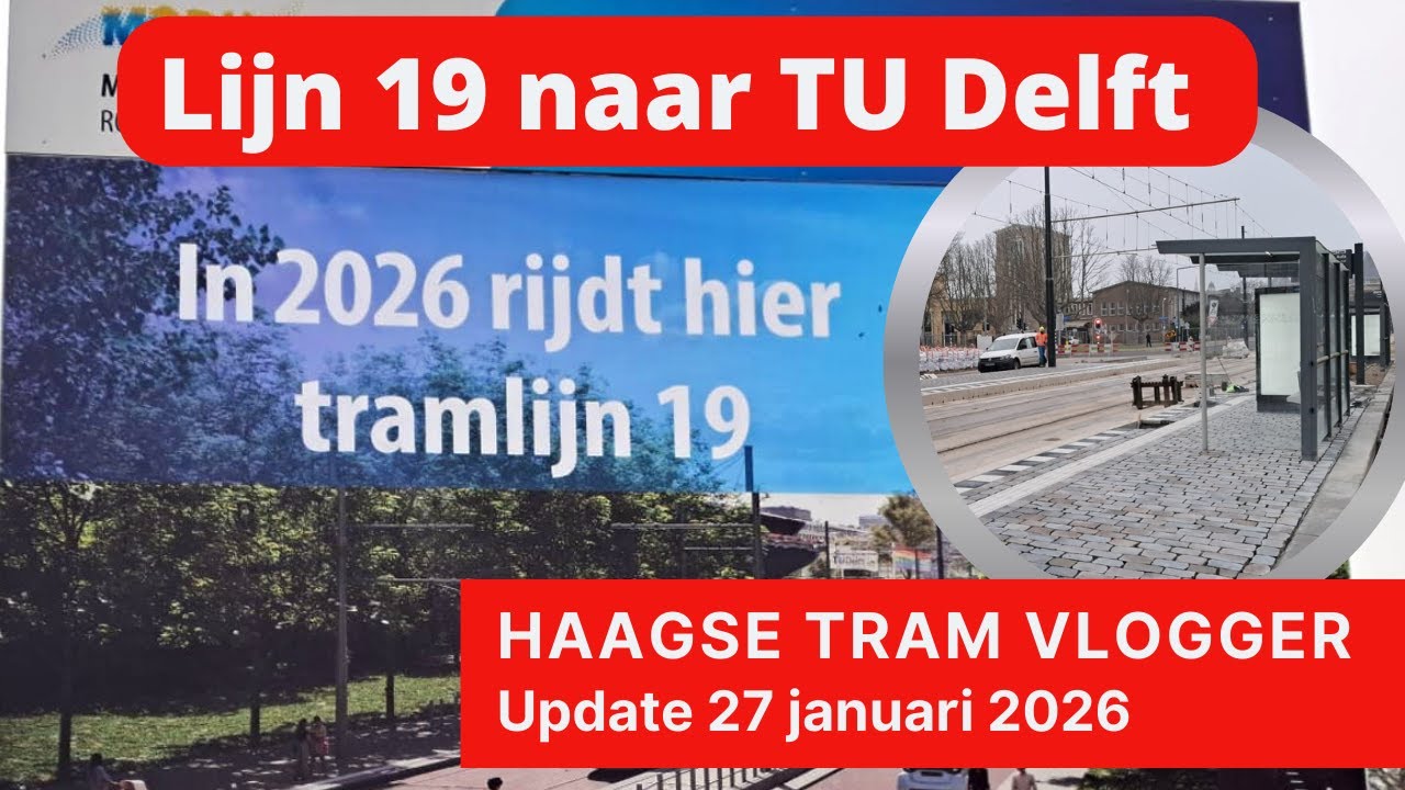 Verlenging tram 19 naar TU Delft. Hoe gaat het tussen Westvest en Jaffallaan; nieuwe werkzaamheden
